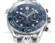 Copy N1Factory Omega Seamaster 300m blue dialblue ceramic bezel stainless steel watch (4)_th.jpg